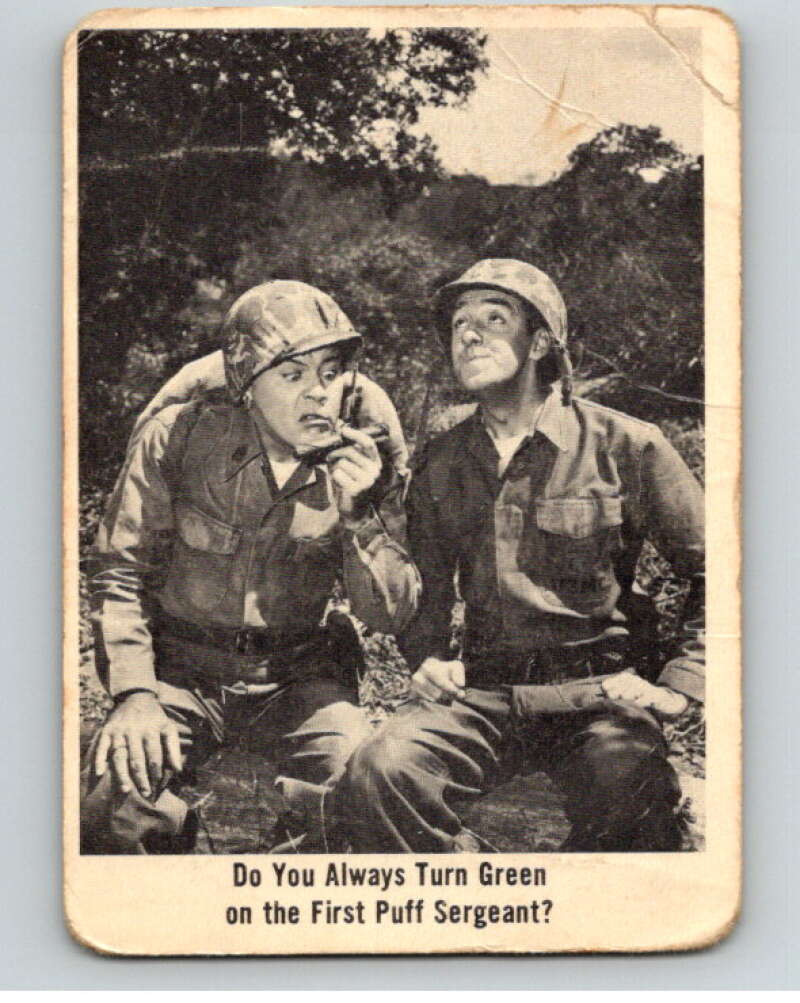 1965 Fleer Gomer Pyle #51 Do you always turn green.. V68339 Image 1