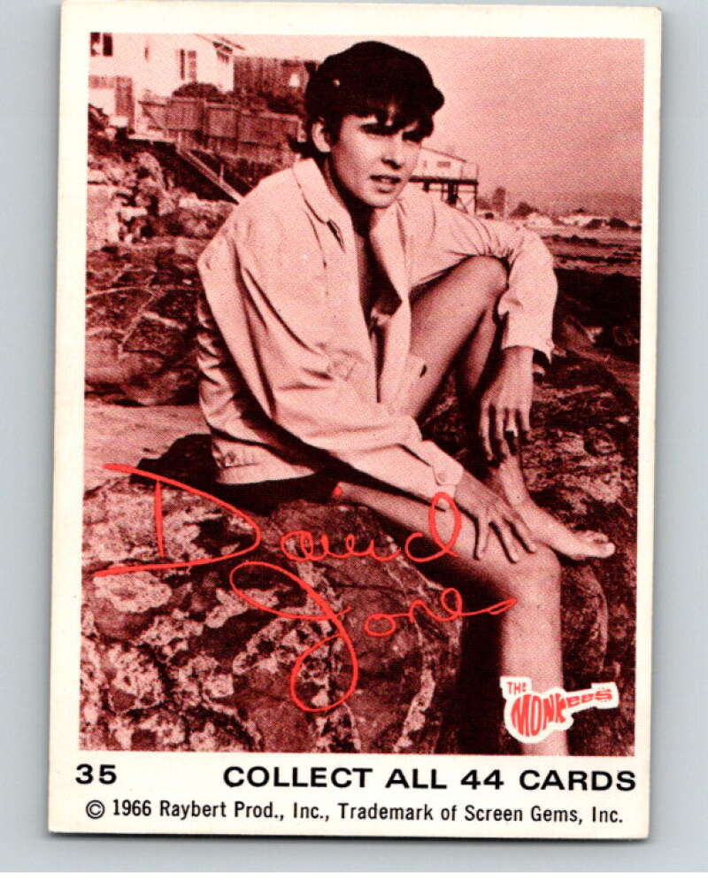1966 Donruss The Monkees #35 Davy Jones V68419 Image 1