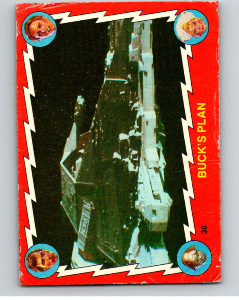 1979 Topps Buck Rogers #36 Buck's Plan V68458 Image 1
