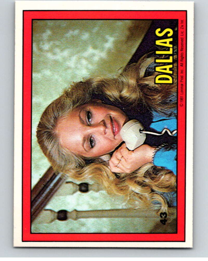 1981 Dalls TV Show #43 Lucy V68503 Image 1