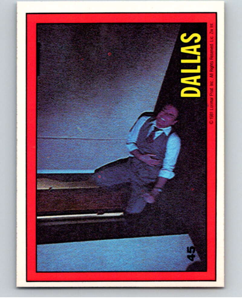 1981 Dalls TV Show #45 J.R. V68505 Image 1