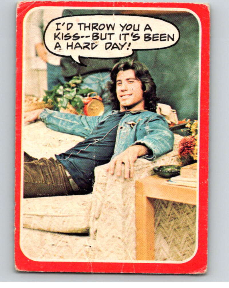 1976 OPC Welcome Back Kotter #19 I'd throw you a kiss.. V68548 Image 1