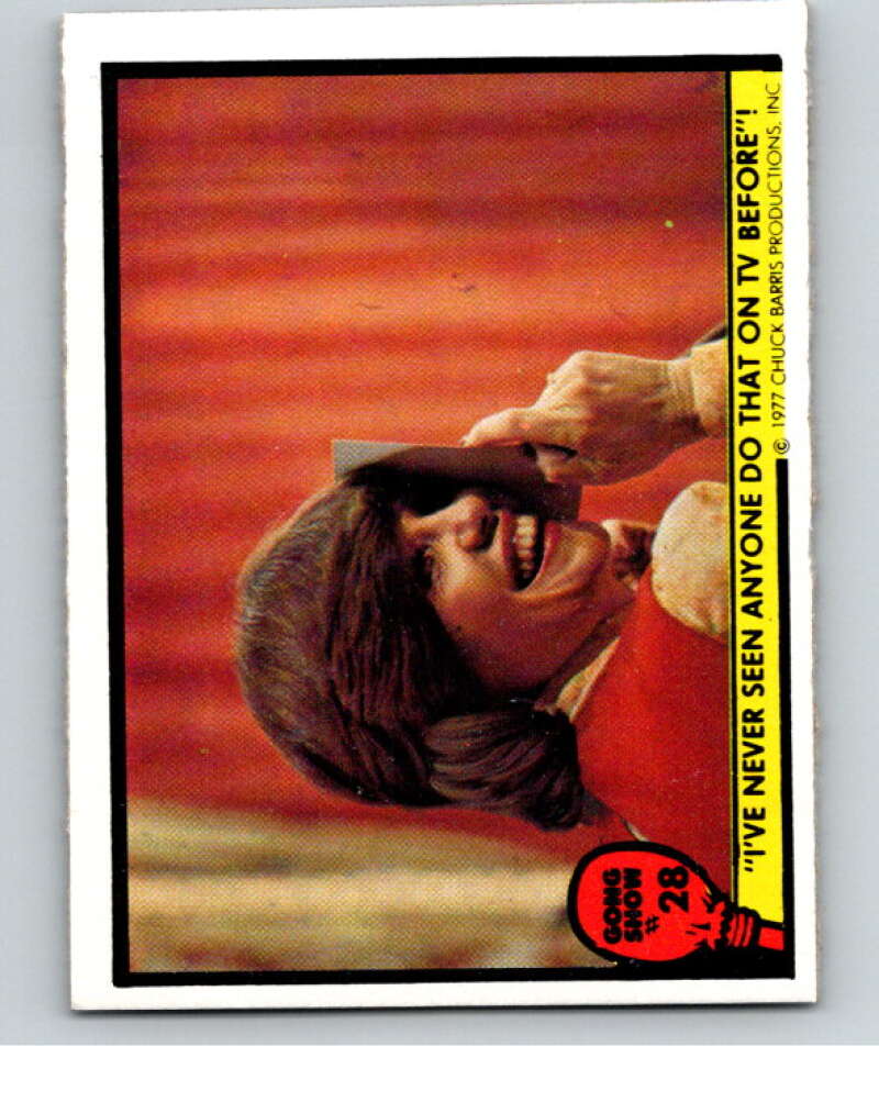 1977 Gong Show #28 I've never seen anyone do that V68577 Image 1