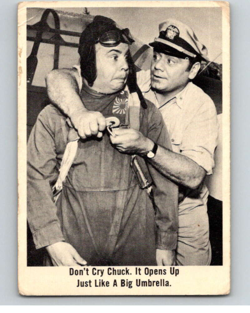 1965 Fleer McHale's Navy #49 Don't cry Chuck.. V68647 Image 1