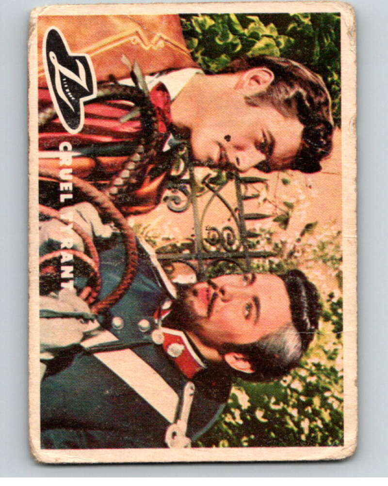 1958 Topps Zorro #48 Cruel Tyrant V68674 Image 1