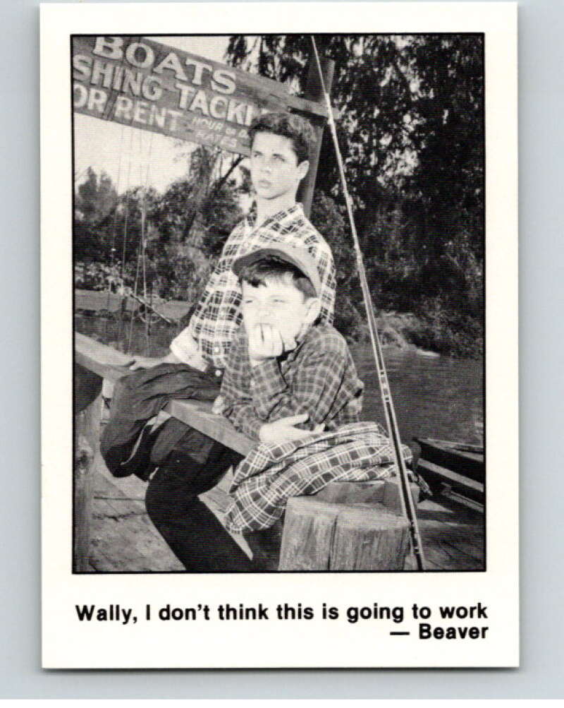 1983 Leave It to Beaver #7 Wally, I Don't Think This.. V68718 Image 1
