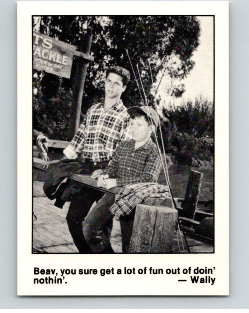 1983 Leave It to Beaver #21 Beav, You Sure Get.. V68727 Image 1