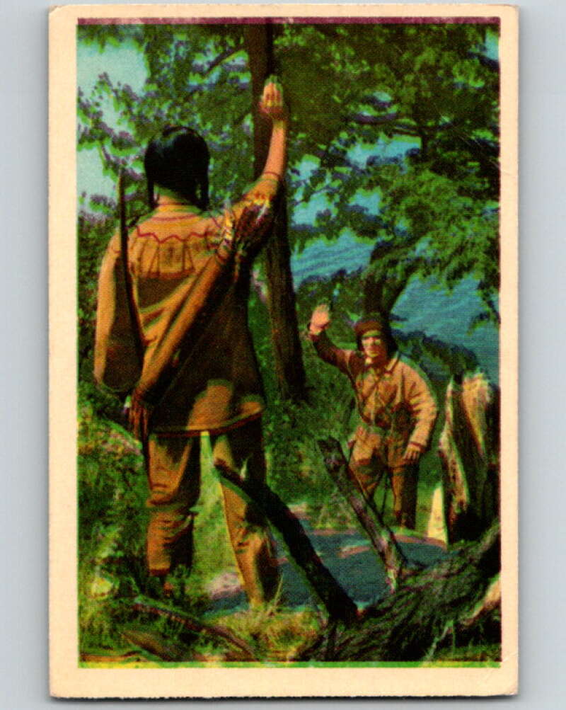 1957 Adventures of Radisson #21 Radisson meets a friendly Indian V68772 Image 1