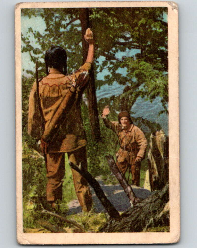 1957 Adventures of Radisson #21 Radisson meets a friendly Indian V68773 Image 1