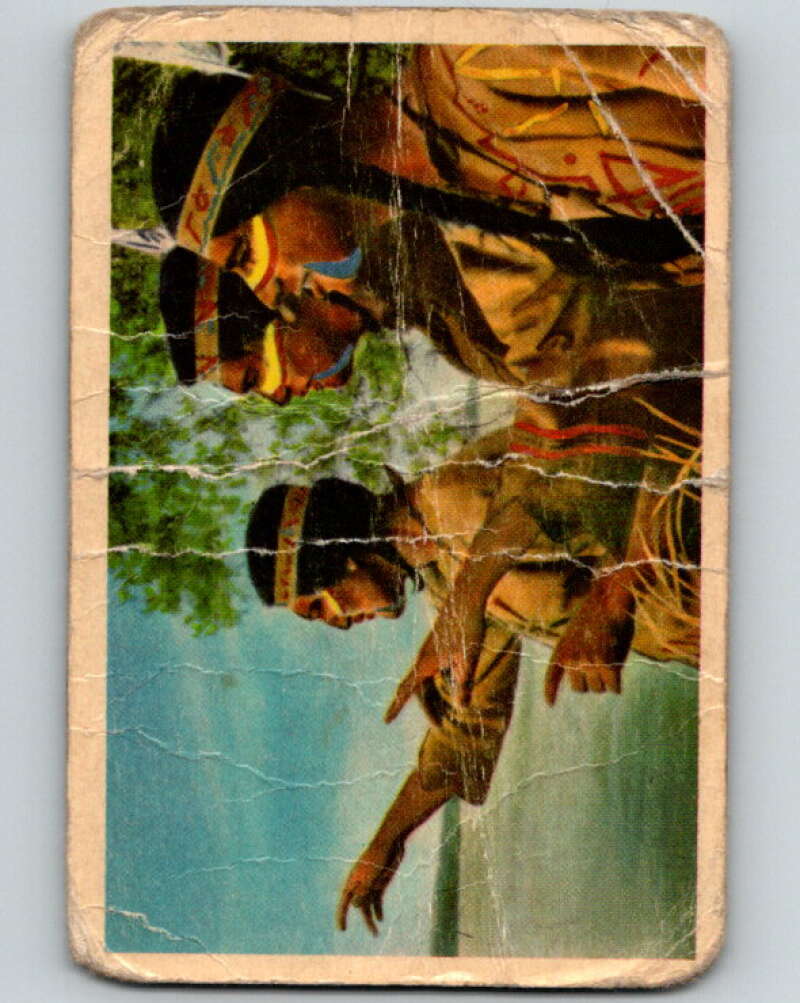 1957 Adventures of Radisson #37 Radisson greets the friendly Hurons V68790 Image 1