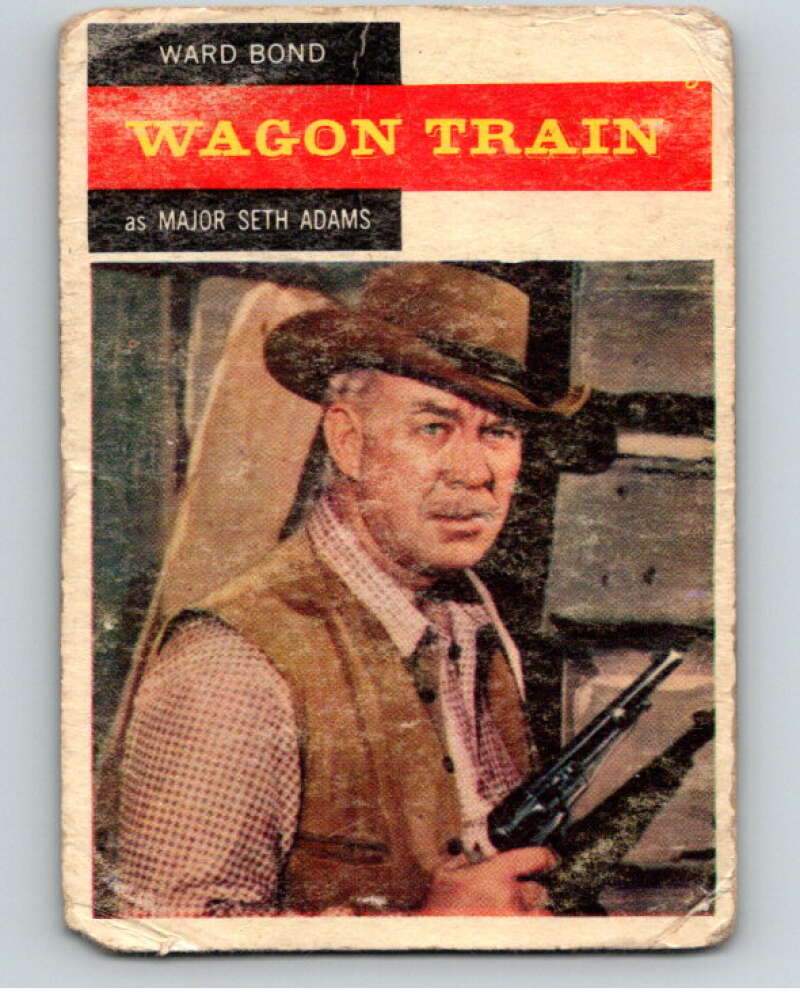 1958 TV Westerns #46 Ward Bond as Major Seth Adams V68823 Image 1