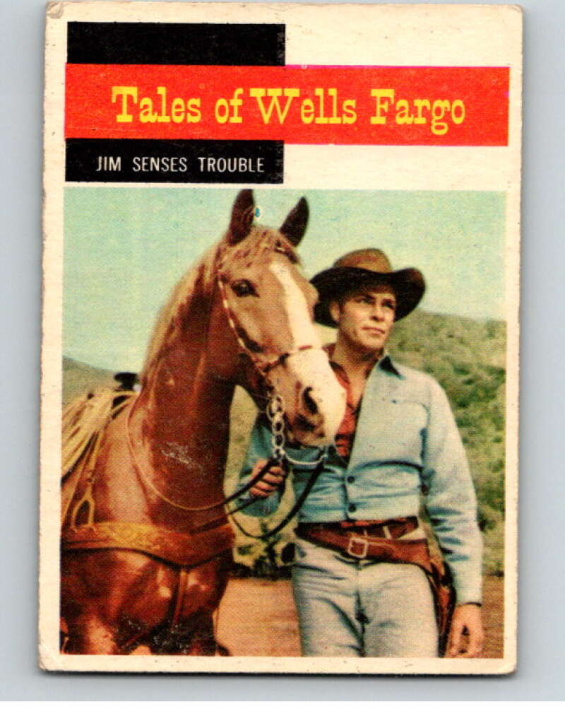 1958 TV Westerns #59 Jim Senses Trouble DP V68827 Image 1