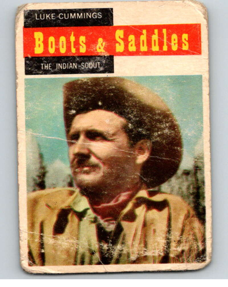 1958 TV Westerns #66 Luke Cummings the Indian Scout V68828 Image 1