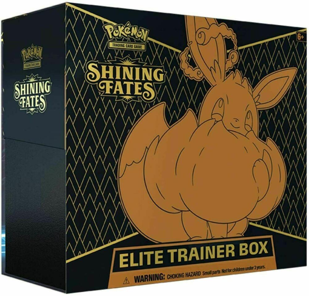 Pokemon TCG Sword & Shield Shining Fates Elite Trainer Box Image 1
