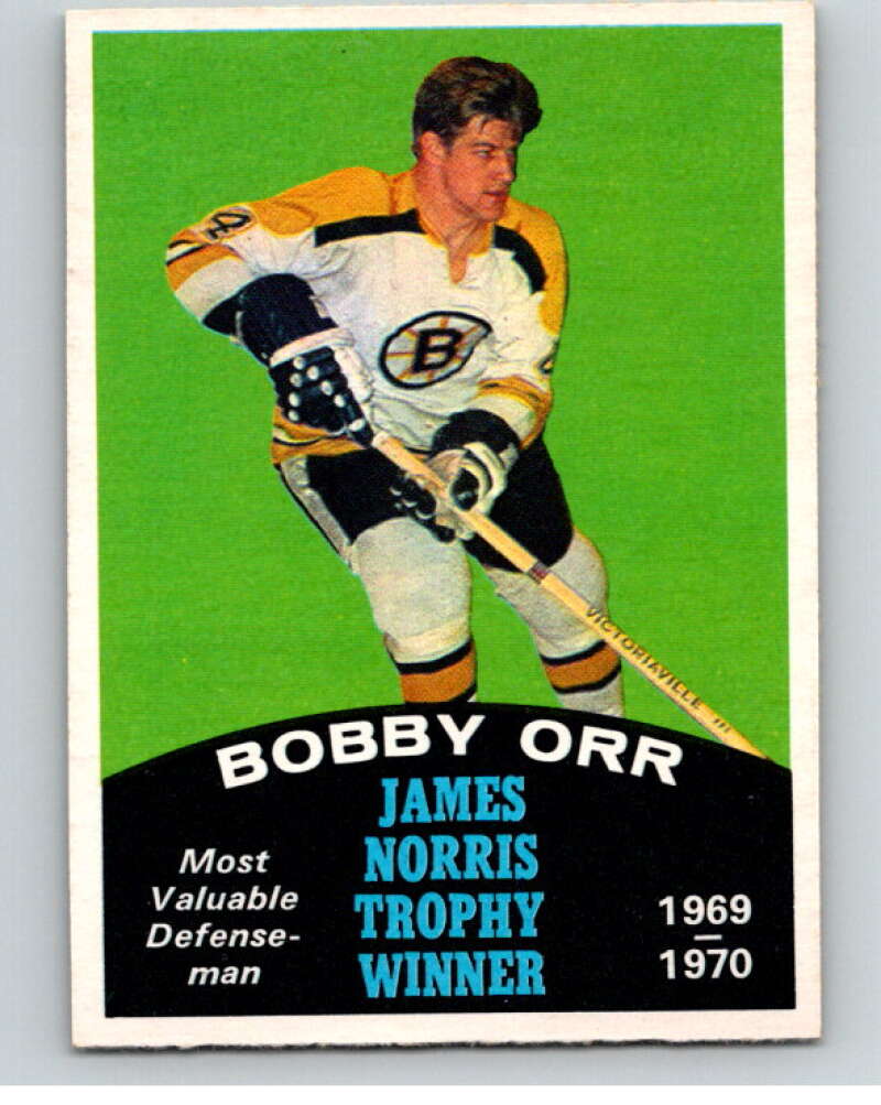 1970-71 O-Pee-Chee #248 Bobby Orr Boston Bruins V68832 Image 1