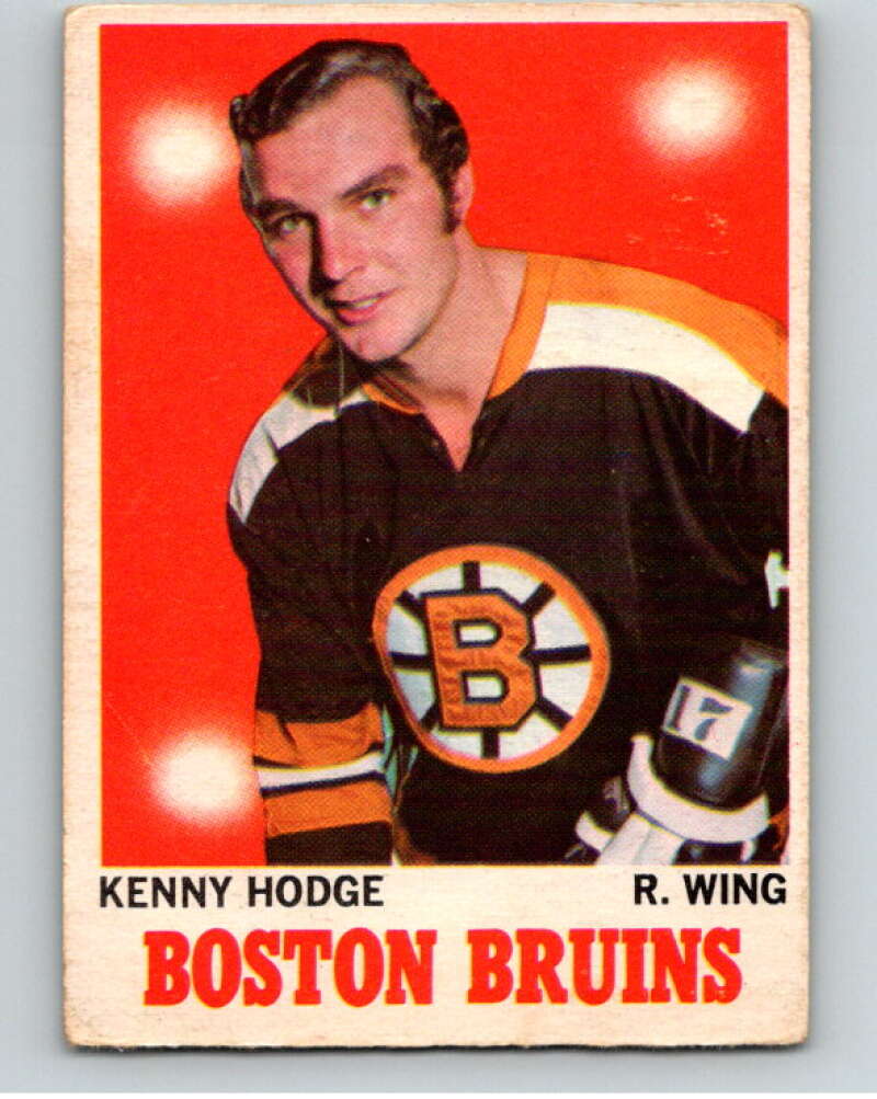 1970-71 O-Pee-Chee #8 Ken Hodge Boston Bruins V68854 Image 1