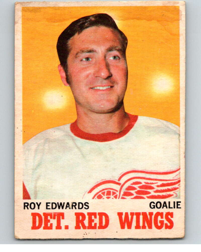 1970-71 O-Pee-Chee #21 Roy Edwards Detroit Red Wings V68862 Image 1