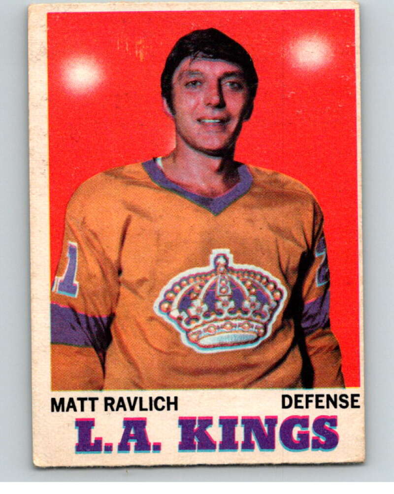 1970-71 O-Pee-Chee #32 Matt Ravlich Los Angeles Kings V68867 Image 1