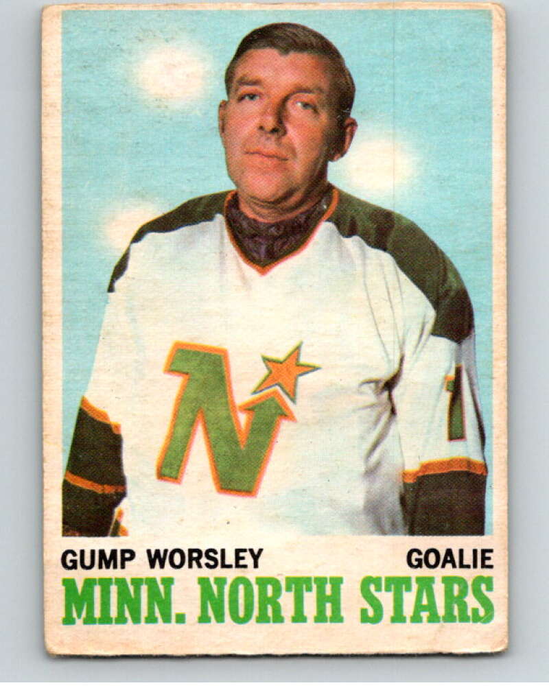 1970-71 O-Pee-Chee #40 Gump Worsley Minnesota North Stars V68871 Image 1