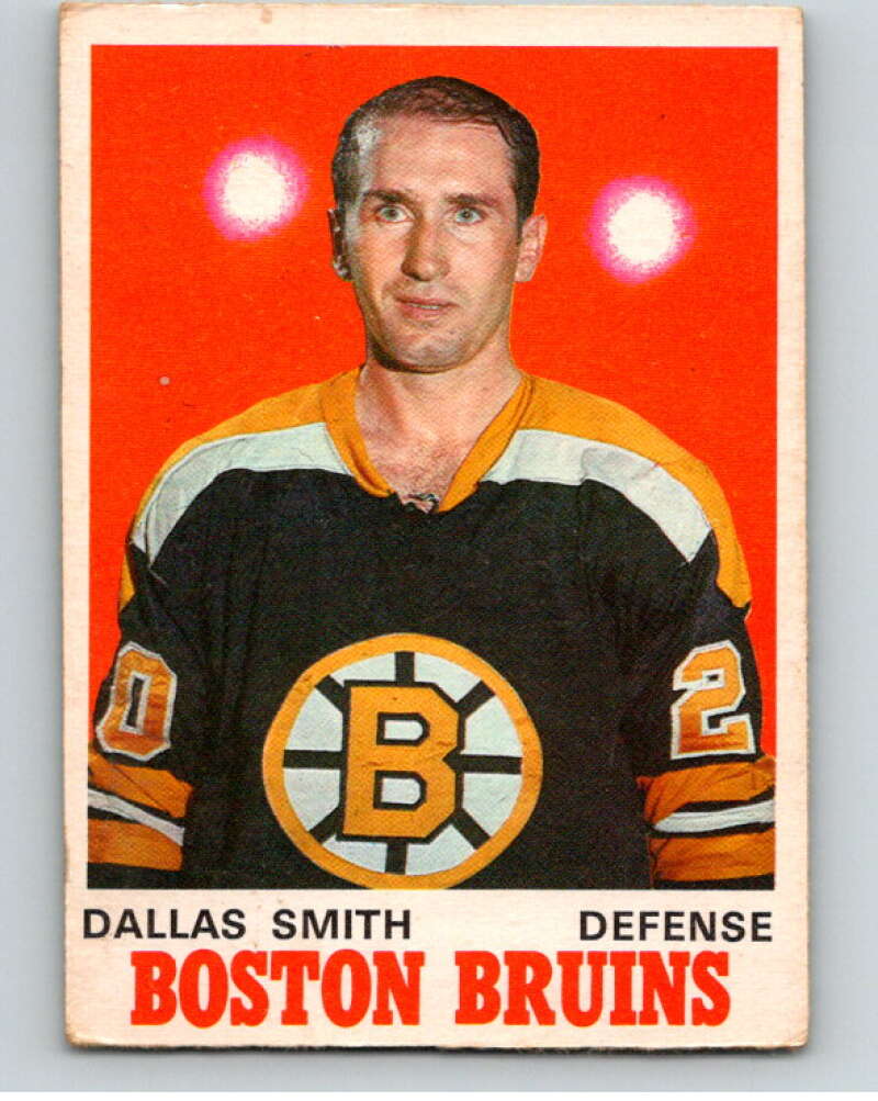 1970-71 O-Pee-Chee #137 Dallas Smith Boston Bruins V68907 Image 1