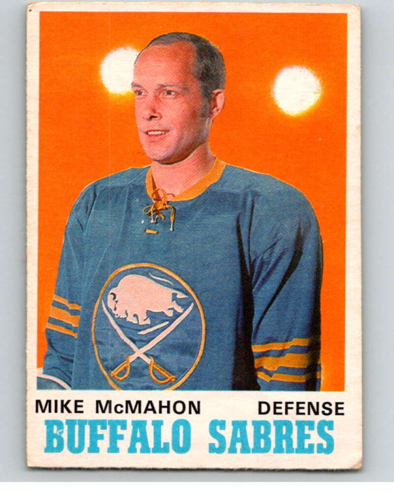 1970-71 O-Pee-Chee #143 Mike McMahon Buffalo Sabres V68910 Image 1