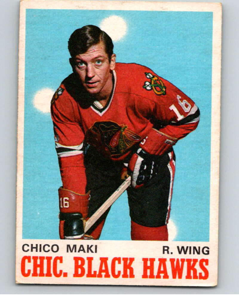 1970-71 O-Pee-Chee #149 Chico Maki Chicago Blackhawks V68914 Image 1