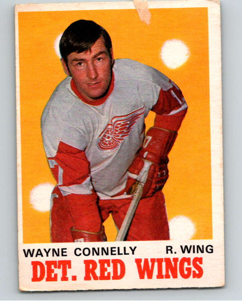 1970-71 O-Pee-Chee #159 Wayne Connelly Detroit Red Wings V68921 Image 1