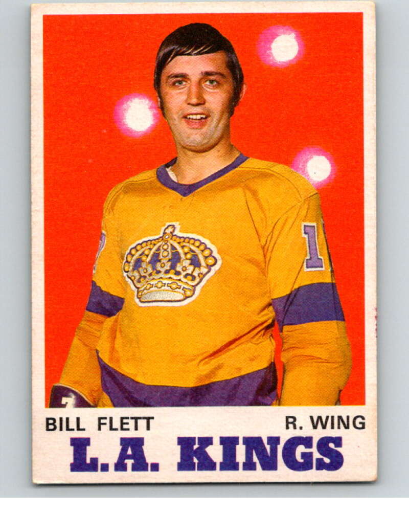 1970-71 O-Pee-Chee #161 Bill Flett Los Angeles Kings V68923 Image 1
