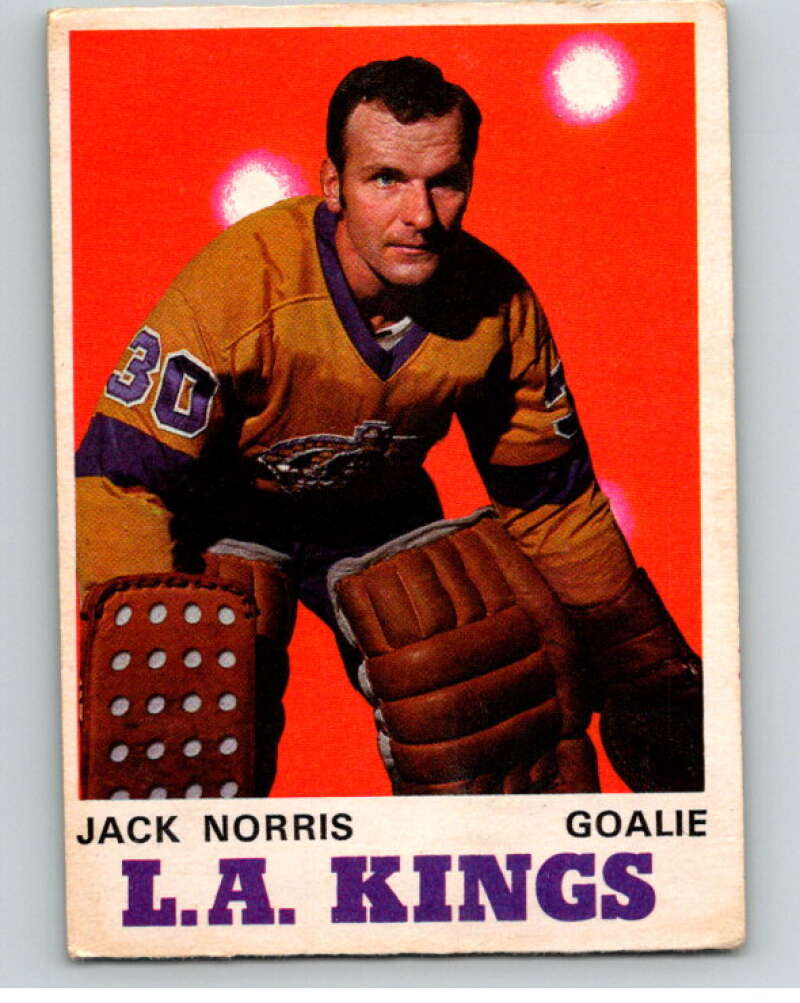 1970-71 O-Pee-Chee #165 Jack Norris RC Rookie Los Angeles Kings V68926 Image 1