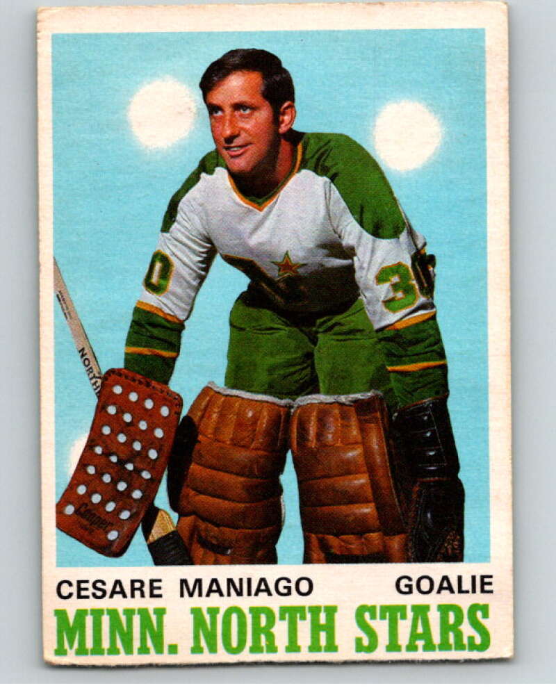 1970-71 O-Pee-Chee #173 Cesare Maniago Minnesota North Stars V68929 Image 1