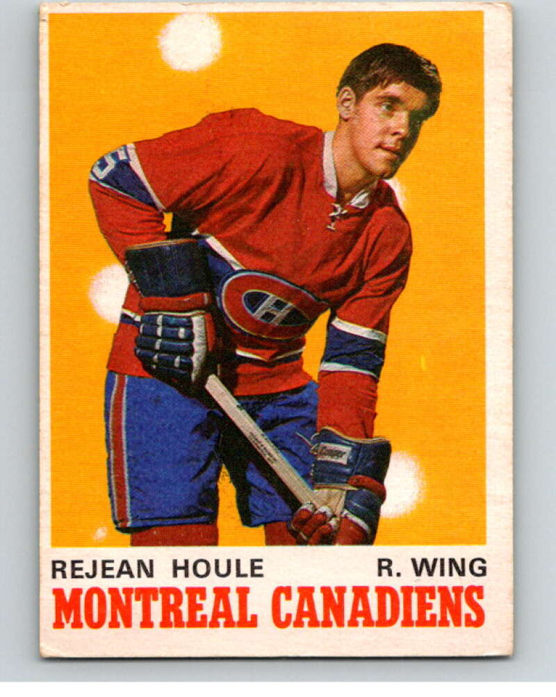 1970-71 O-Pee-Chee #174 Rejean Houle RC Rookie Montreal Canadiens V68930 Image 1
