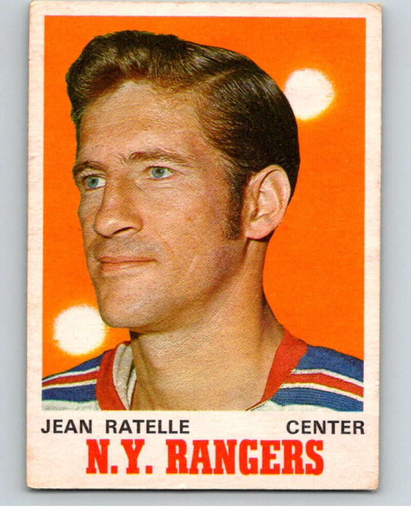 1970-71 O-Pee-Chee #181 Jean Ratelle New York Rangers V68935 Image 1