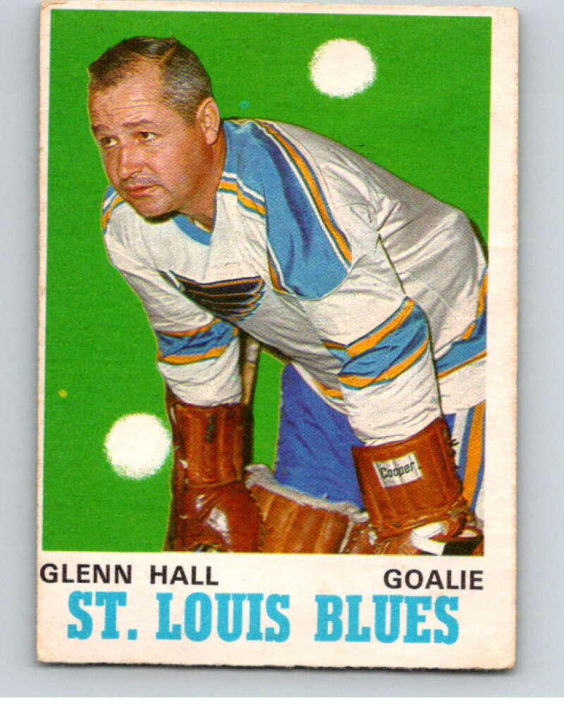 1970-71 O-Pee-Chee #210 Glenn Hall St. Louis Blues V68943 Image 1