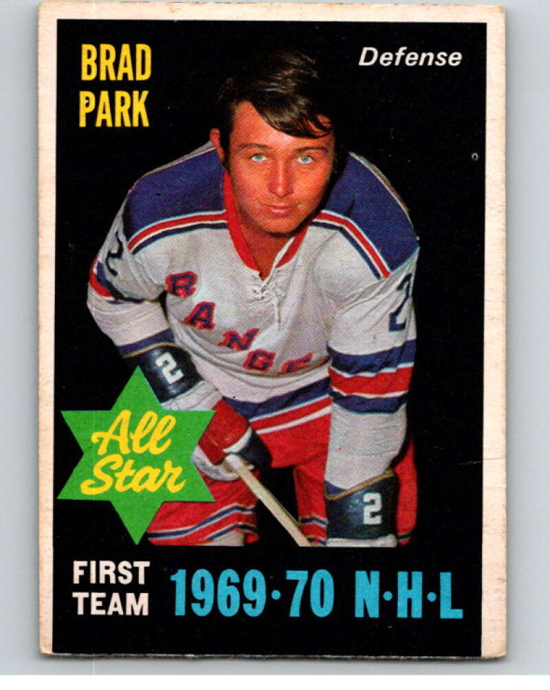 1970-71 O-Pee-Chee #239 Brad Park AS New York Rangers V68963 Image 1