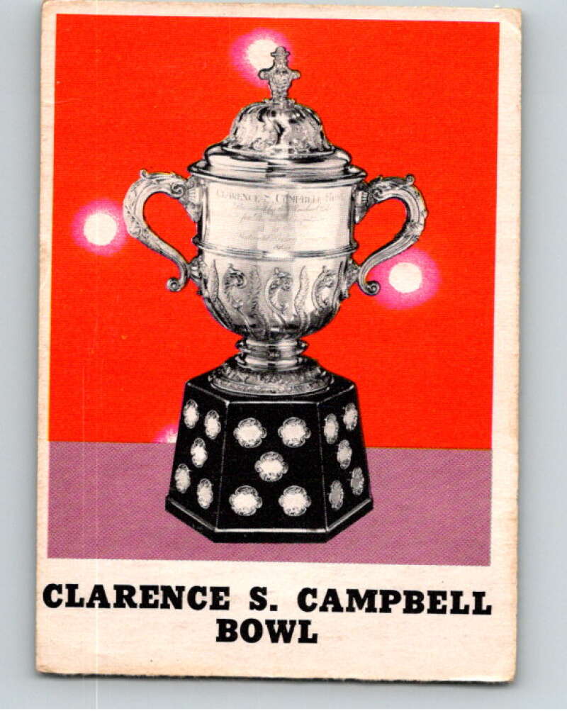 1970-71 O-Pee-Chee #263 Clarence Campbell Bowl V68970 Image 1