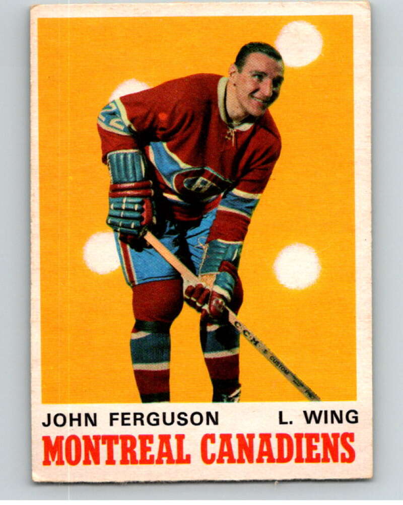 1970-71 O-Pee-Chee #264 John Ferguson Montreal Canadiens V68971 Image 1