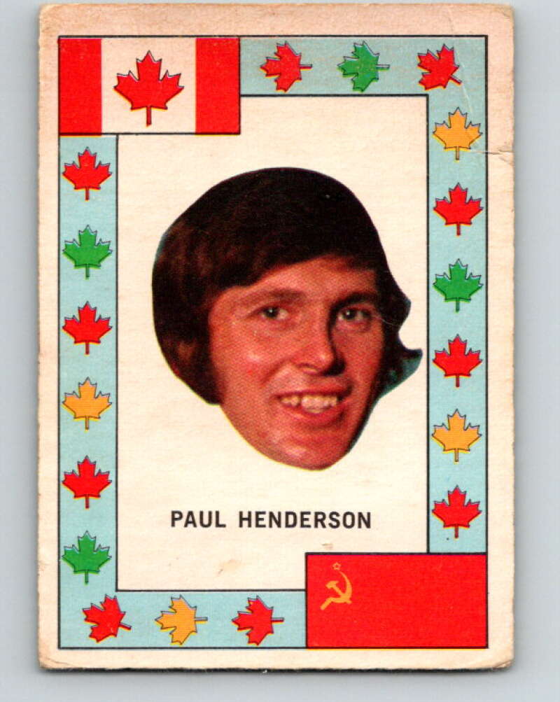 1972-73 O-Pee-Chee Team Canada #14 Paul Henderson Canada V68977 Image 1