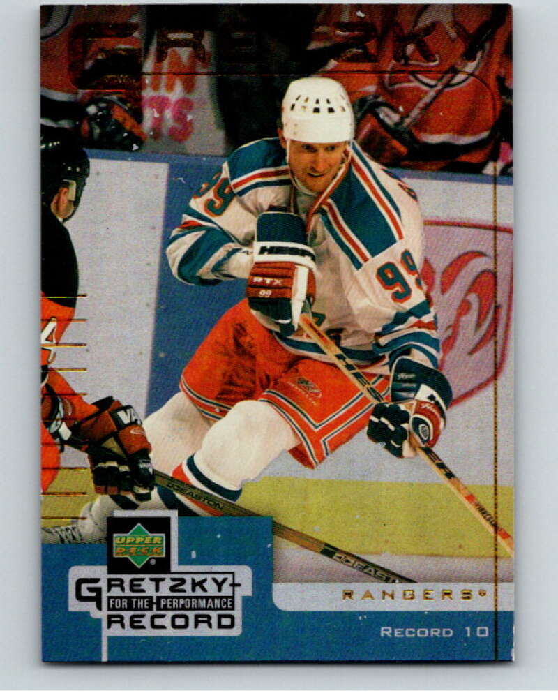 1999-00 Upper Deck McDonald's Gretzky Performance #10 Wayne Gretzky V69018 Image 1