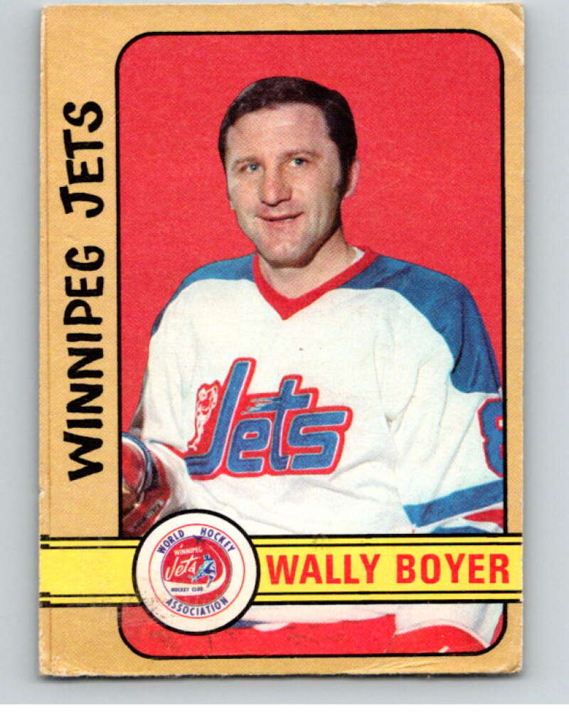 1972-73 O-Pee-Chee #308 Wally Boyer Winnipeg Jets V69037 Image 1