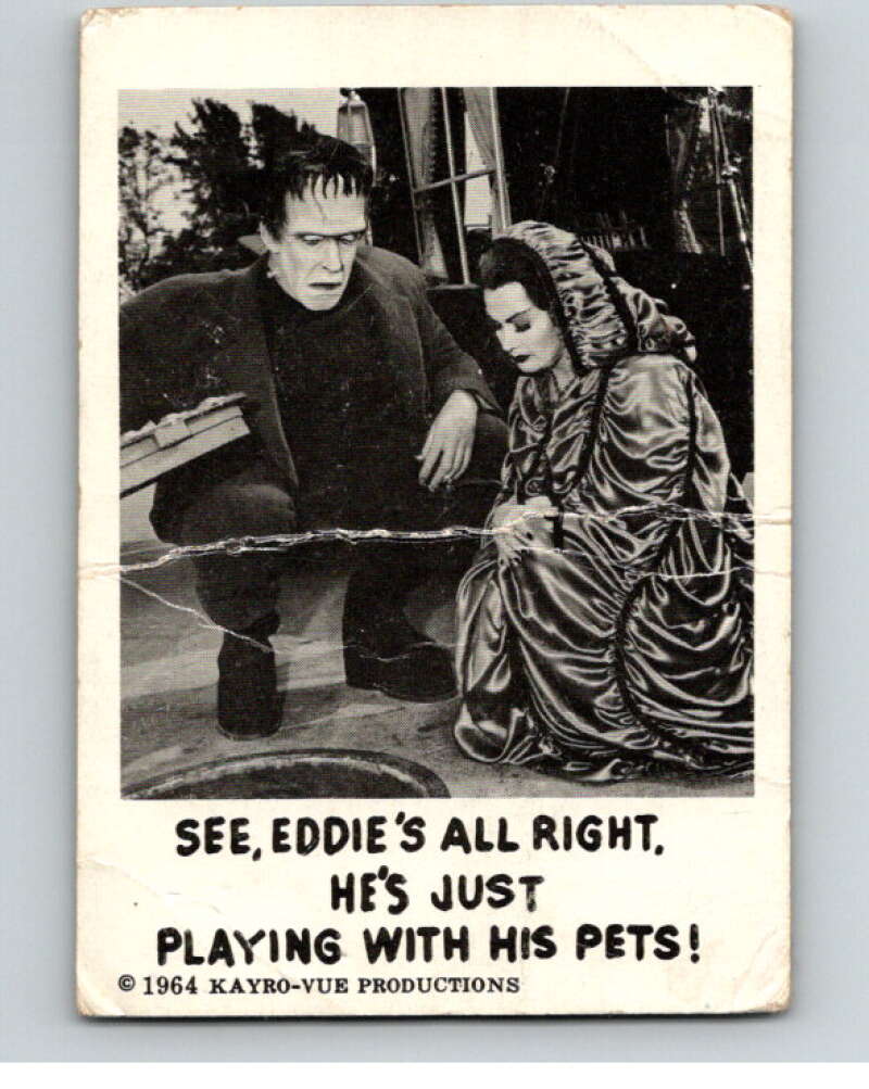 1964 Leaf Munsters #63 See, Eddie's all right V69066 Image 1