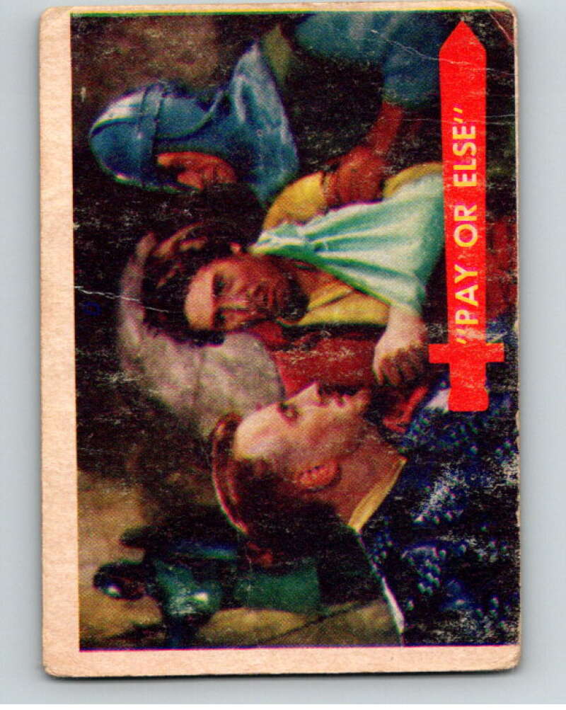 1957 Topps Robin Hood #2 Pay Or Else V69087 Image 1