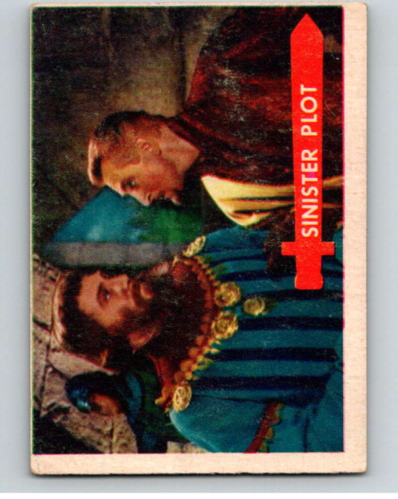 1957 Topps Robin Hood #6 Sinister Plot V69088 Image 1
