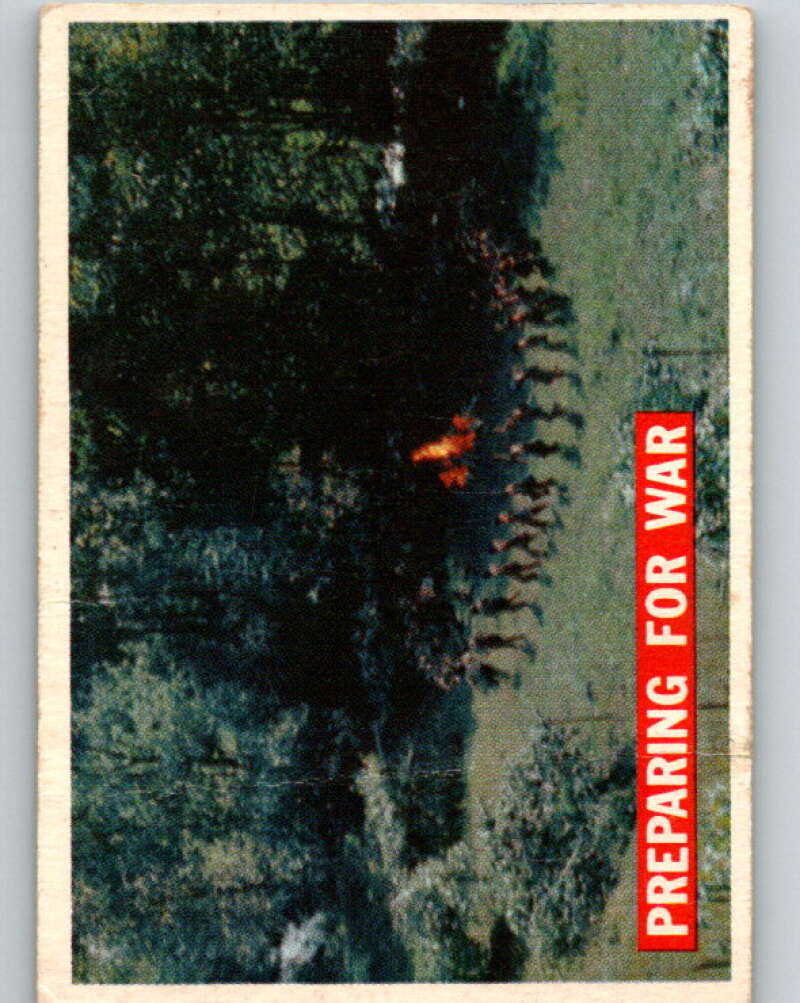 1956 Topps Davy Crockett Orange Back #8 Preparing for War V69092 Image 1