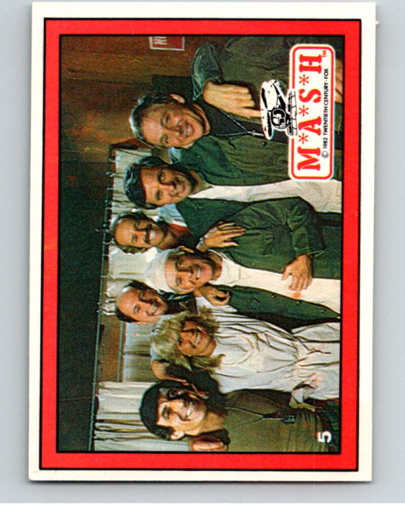 1982 Donruss Mash #5 Picture of cast V69138 Image 1