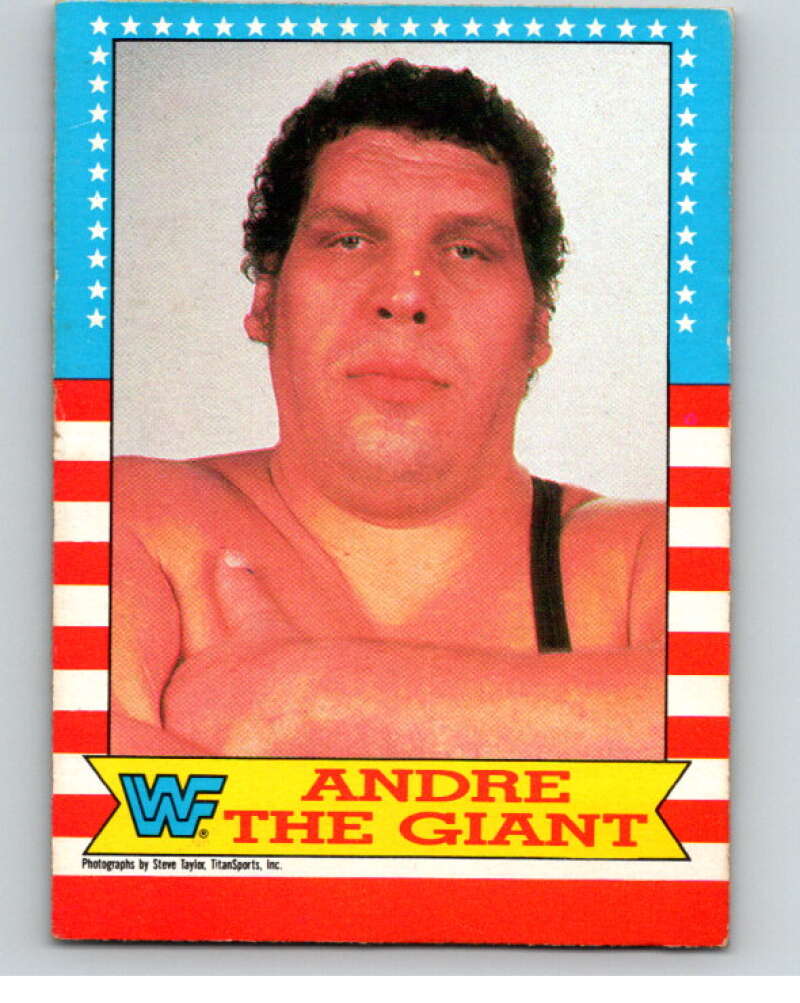 1987 O-Pee-Chee WWF #2 Andre the Giant V69369 Image 1