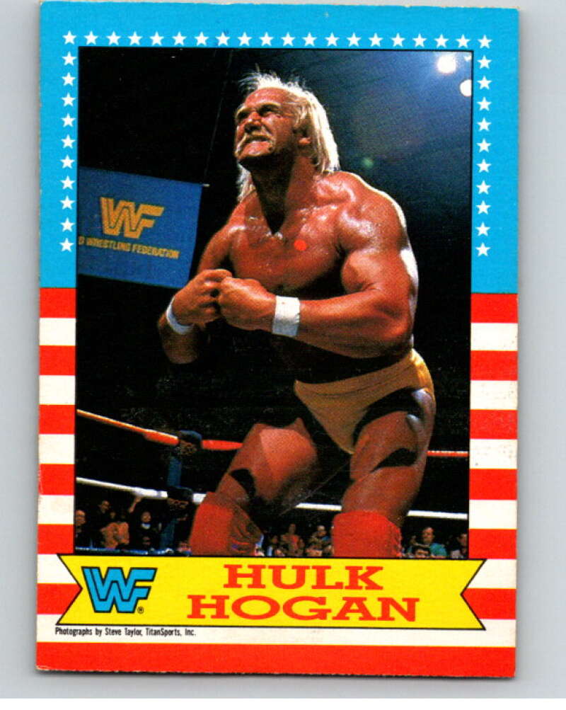 1987 O-Pee-Chee WWF #3 Hulk Hogan V69381 Image 1