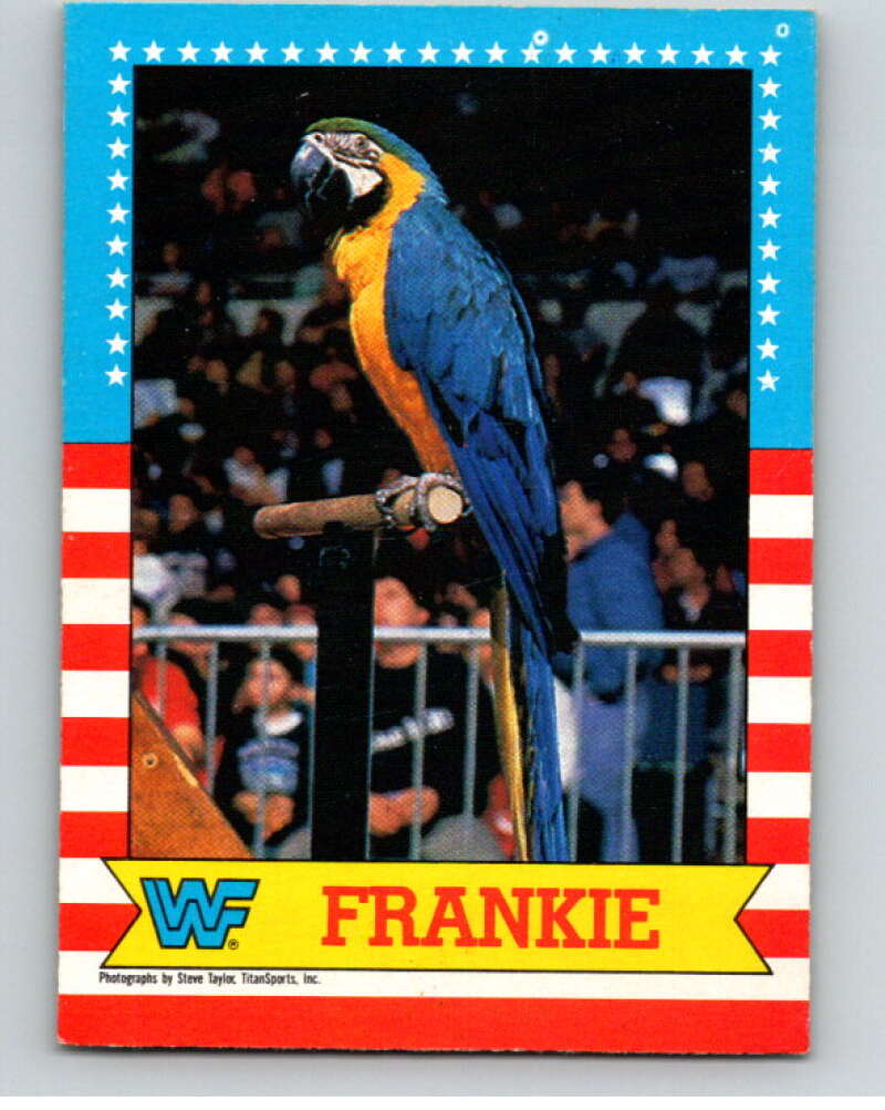 1987 O-Pee-Chee WWF #4 Frankie V69385 Image 1