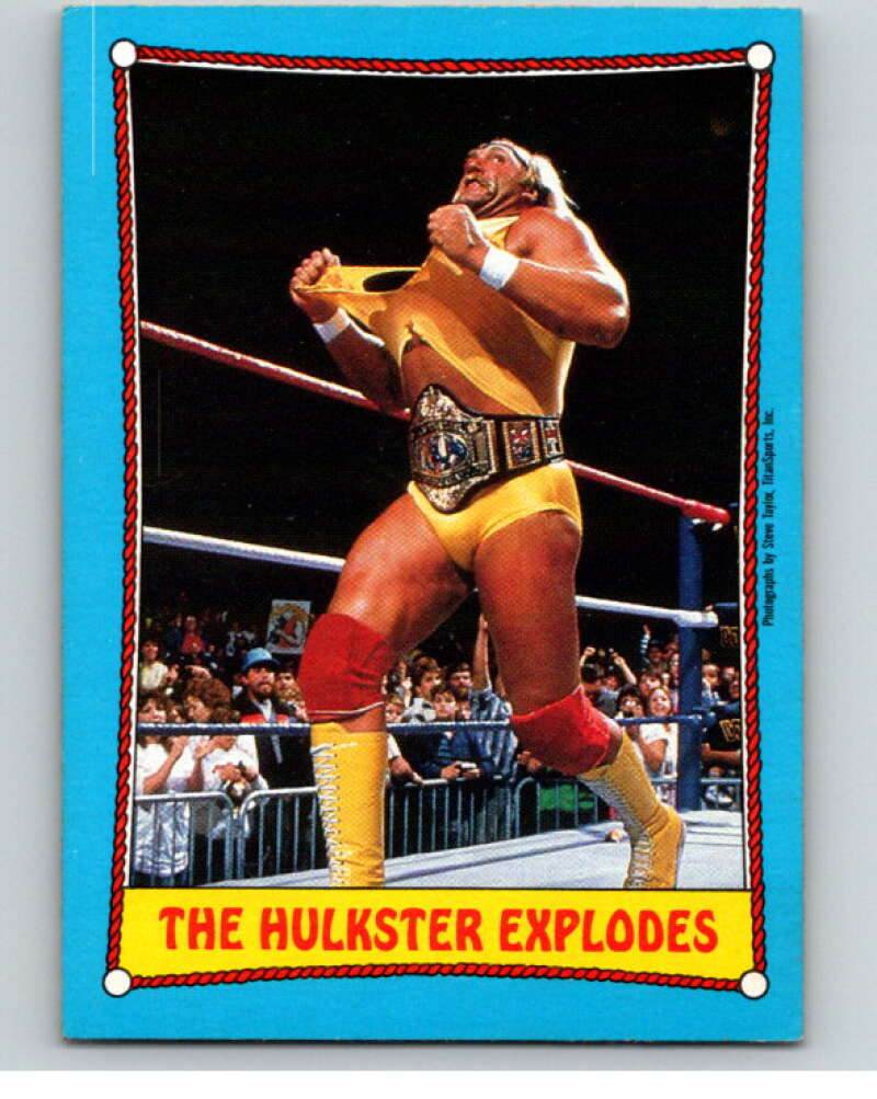 1987 O-Pee-Chee WWF #26 Hulk Hogan V69455 Image 1