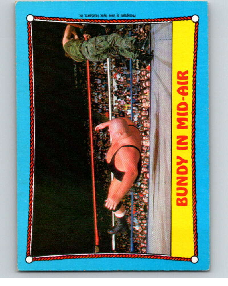 1987 O-Pee-Chee WWF #42 King Kong Bundy V69507 Image 1