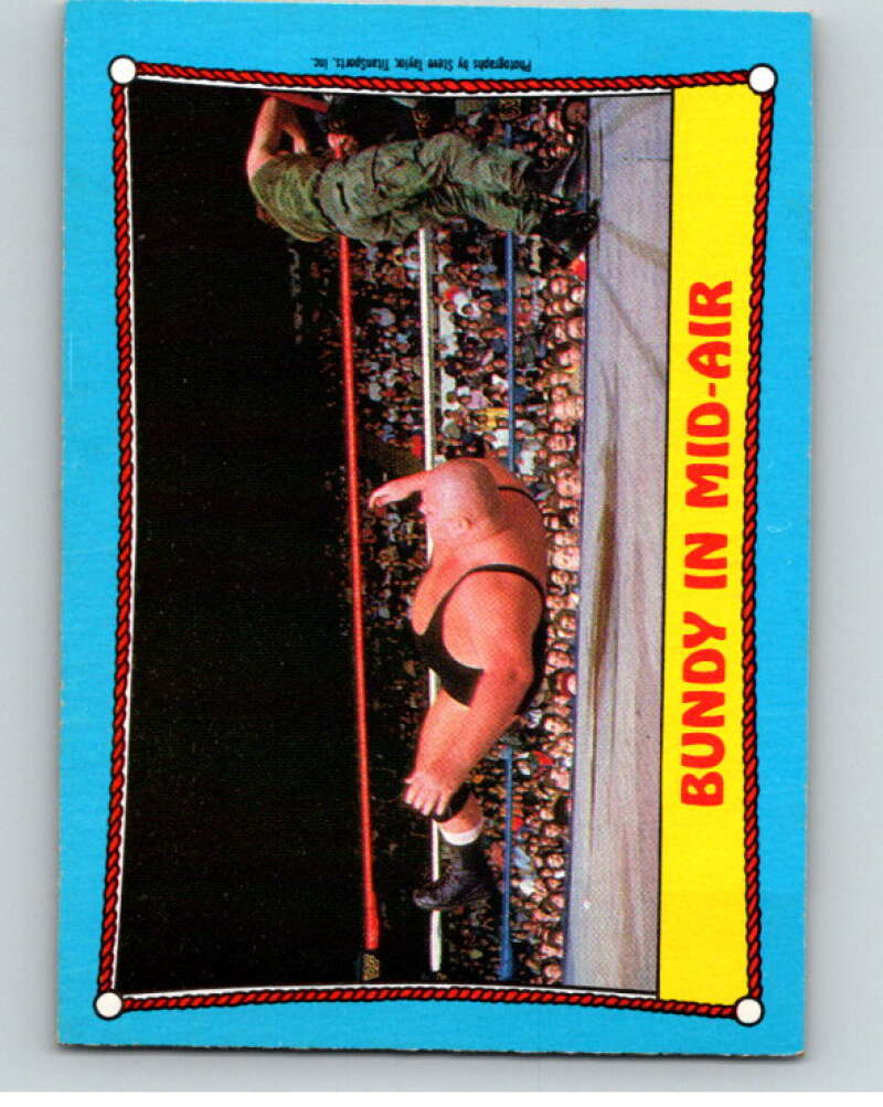 1987 O-Pee-Chee WWF #42 King Kong Bundy V69511 Image 1